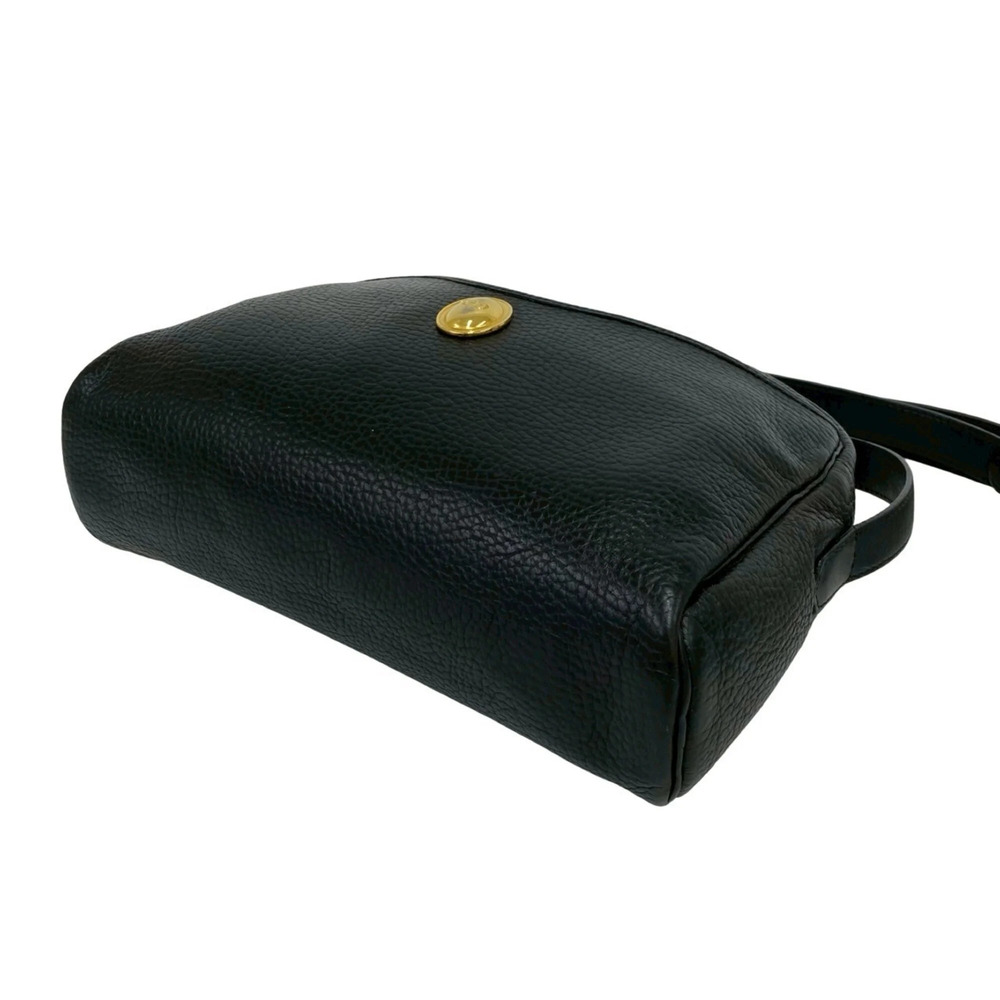 CHRISTIAN DIOR Vintage Black Leather Shoulder Bag - Picture 8 of 10